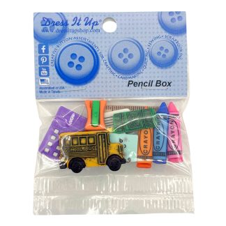 Pencil Box Embellishments by Dress It Up
