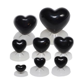 Black Heart Noses with Plastic Backs
