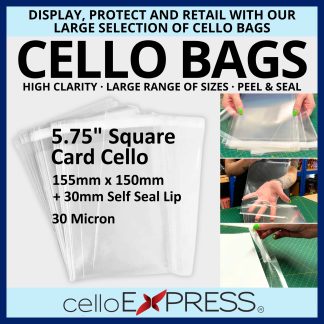 Medium Square -155mm x 150mm Cello