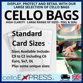 Card Sized Cello Bags