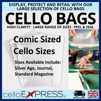 Comic Sized Cello Bags