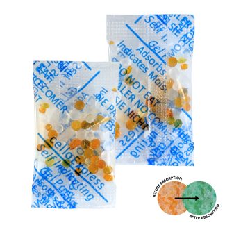 0.5g Self Indicating Silica Gel Desiccant Sachets