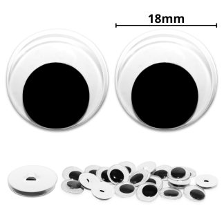 18mm Goo Goo Sew On Button Eyes