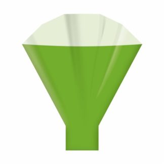 Translucent Lime Green - 50cm x 35cm Flower Sleeves