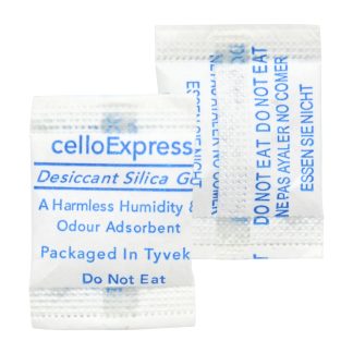 0.4g Silica Gel Desiccant Sachets in Tyvek® Material