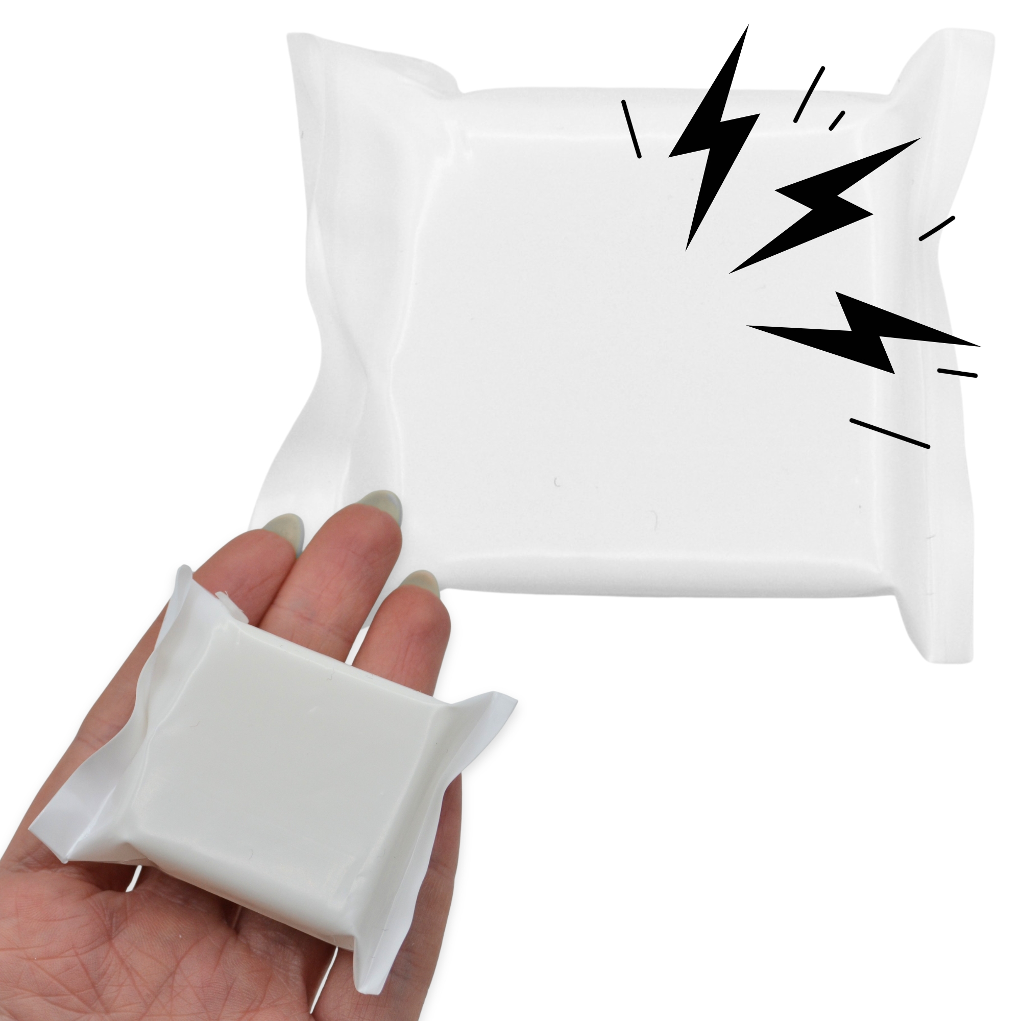 Size 3 Foam Squeaker 40mm x 40mm Insert for Soft Toys