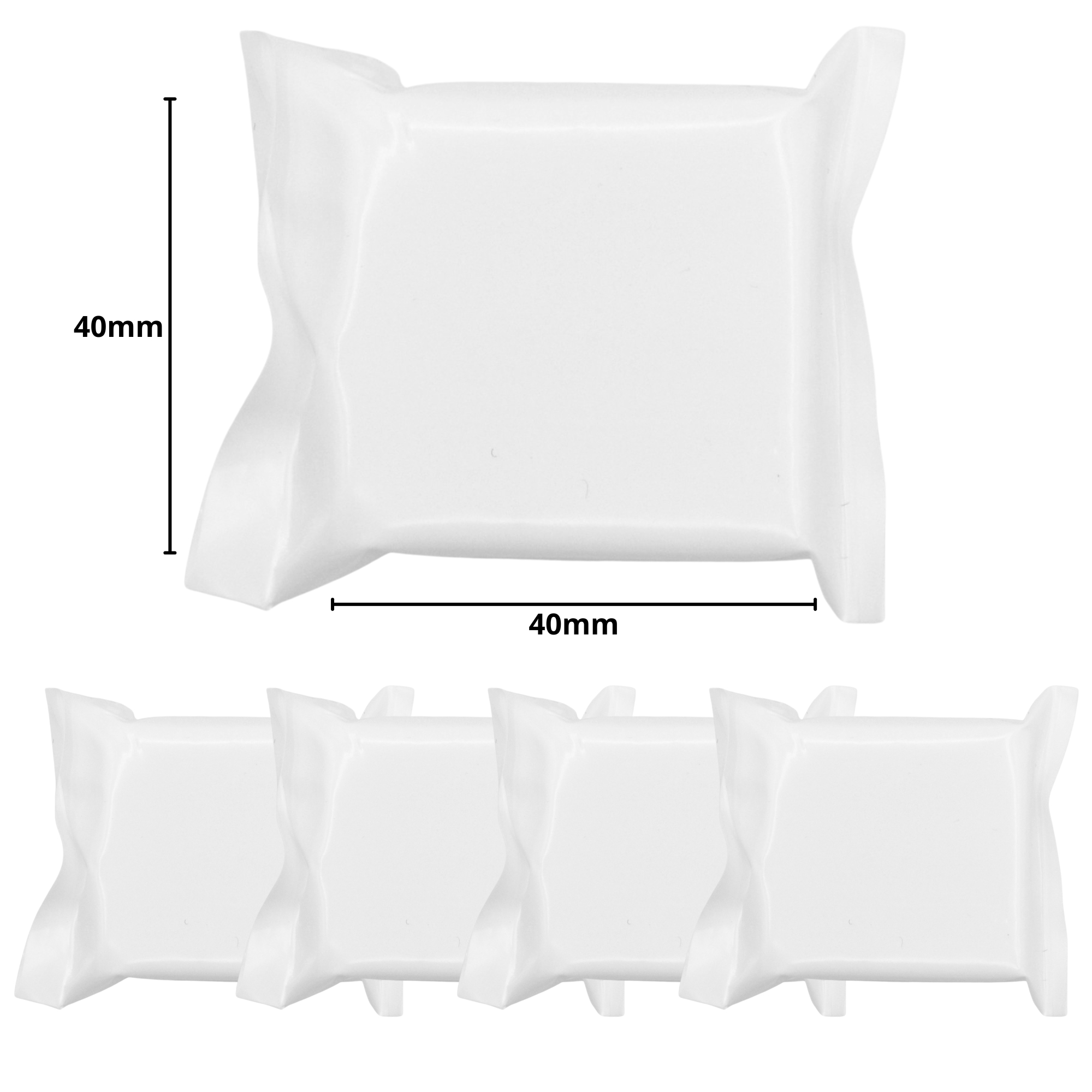 Size 3 Foam Squeaker 40mm x 40mm Insert for Soft Toys - Image 2