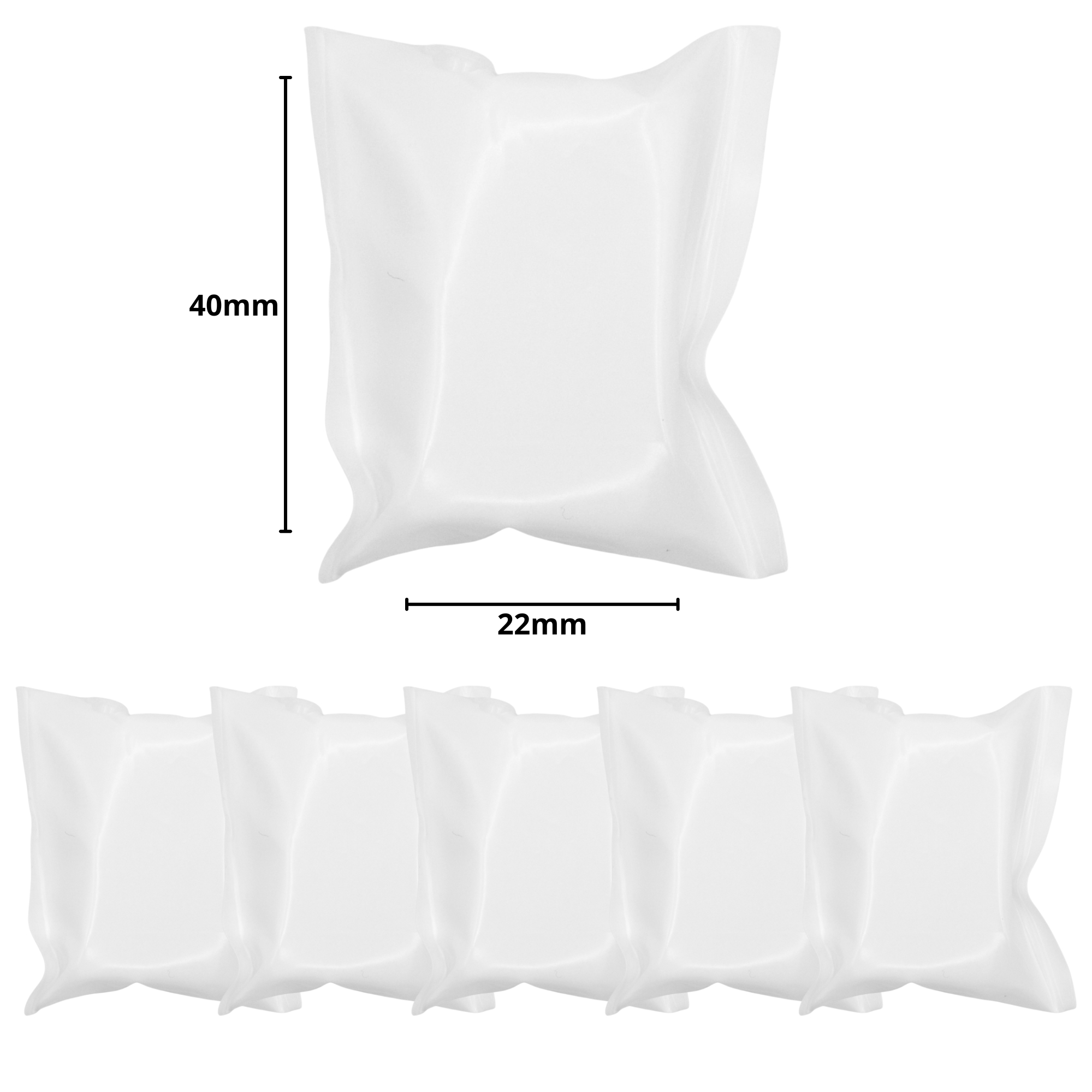 Size 6 Foam Squeaker 40mm x 22mm Insert for Soft Toys - Image 2