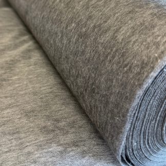 Charcoal Light/Medium Iron on Fusible Interfacing Dot Adhesive (614B)