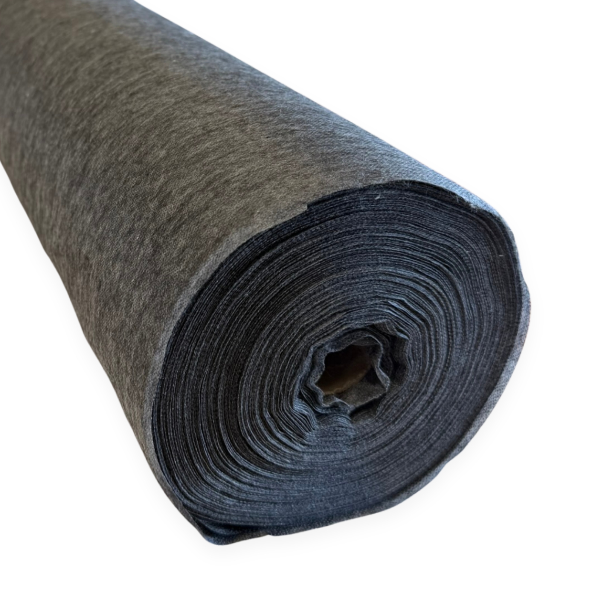 Charcoal Light/Medium Iron on Fusible Interfacing Dot Adhesive (614B) - Image 3