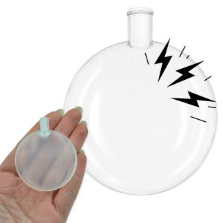 50mm Round Plastic Squeakers Flat Insert for Soft Toys