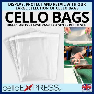 Standard Peel & Seal Cello Bags