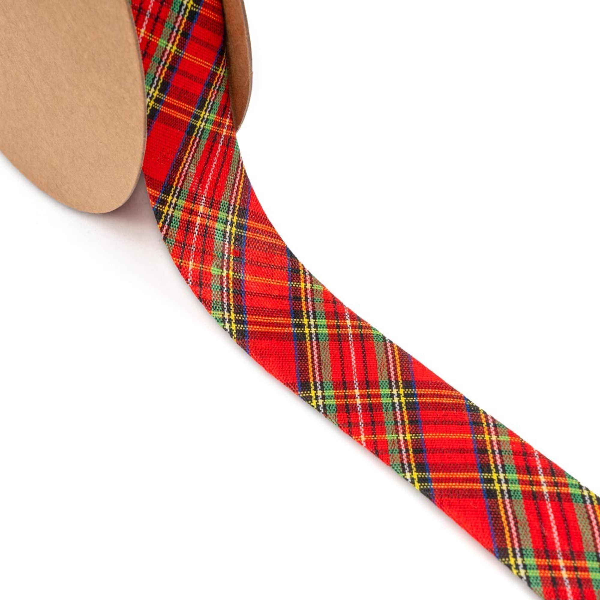 25mm Tartan Col-34 - Polycotton Bias Binding